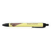 Stylo Noir Drôle affamé pulette affamée dessin animé (Bas)