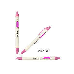 Stylo Noir Drôle crayon volant