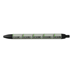 Stylo Noir Drôle Turtle Wordle Word jeu de dessin