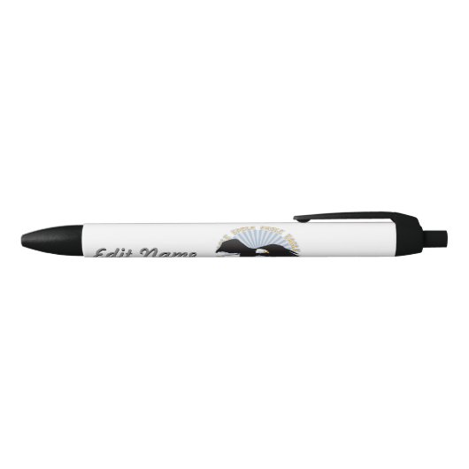 Stylo Noir Eagle classique (Haut)