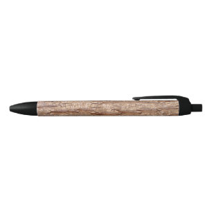 Stylo Noir écorce d'arbre