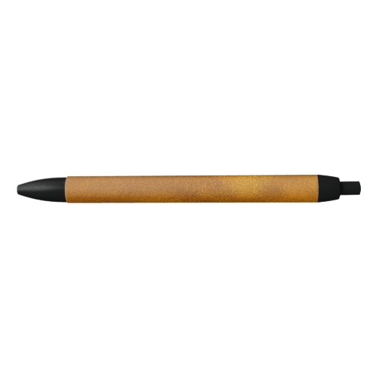 Stylo Noir Effet Or (Devant)