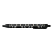 Stylo Noir Elégant Mandala (Bas)