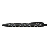 Stylo Noir Elégant Mandala (Haut)