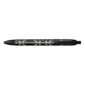 Stylo Noir Elégant Mandala (Dos)