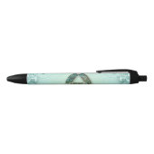 Stylo Noir Élégant noeud céleste (Haut)