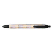 Stylo Noir Eléphant Bébé mignon (Dos)