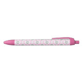 Stylo Noir Éléphant rose de bébé infantile (Haut)