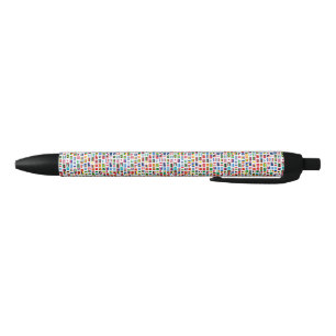 Stylo Noir emblèmes nationaux