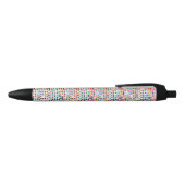 Stylo Noir emblèmes nationaux (Haut)