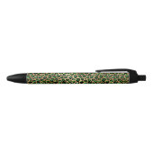 Stylo Noir Emerald et Gold Safari Series Design 8 (Haut)