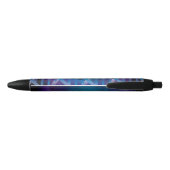 Stylo Noir empreinte ADN CSI science moderne modèle (Dos)
