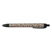 Stylo Noir Empreinte de léopard (Bas)