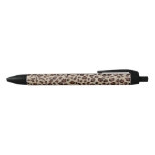 Stylo Noir Empreinte de léopard (Haut)