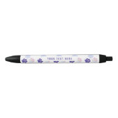 Stylo Noir Empreinte de patte (Devant)