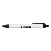 Stylo Noir Empreinte de patte d'amour (Haut)