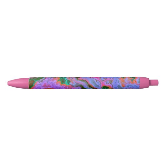 Stylo noir en marbre aigre (Devant)