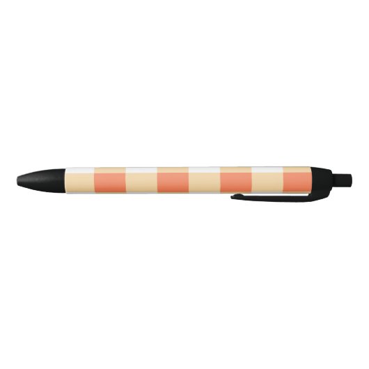 Stylo Noir en vichy Motif (Bas)