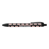 Stylo Noir Enclos à cochons drôle (Haut)