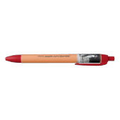 Stylo Noir Enclos de manchots (Bas)