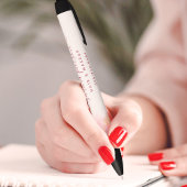 Stylo Noir Encre Aquarelle Liquide D'Art Moderne Rose Et Or R