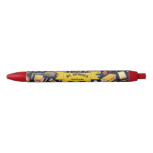 Stylo Noir Enseignant à l'école primaire (Devant)