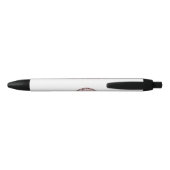 Stylo Noir Enseignant Boho Empreinte de léopard arc-en-ciel (Dos)