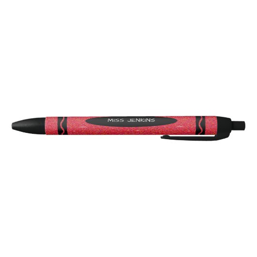 Stylo Noir Enseignant de Red Crayon (Bas)
