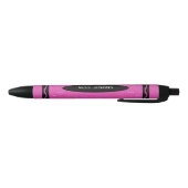 Stylo Noir Enseignant rose Crayon (Bas)