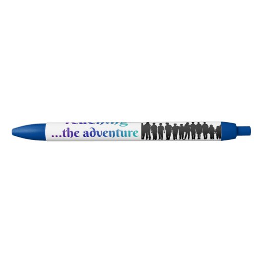 Stylo Noir Enseignement, l'aventure continue Pen (Devant)