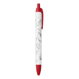 Stylo Noir Ensemble de dossiers botaniques élégants