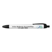 Stylo Noir Entreprise de comptabilité (Haut)