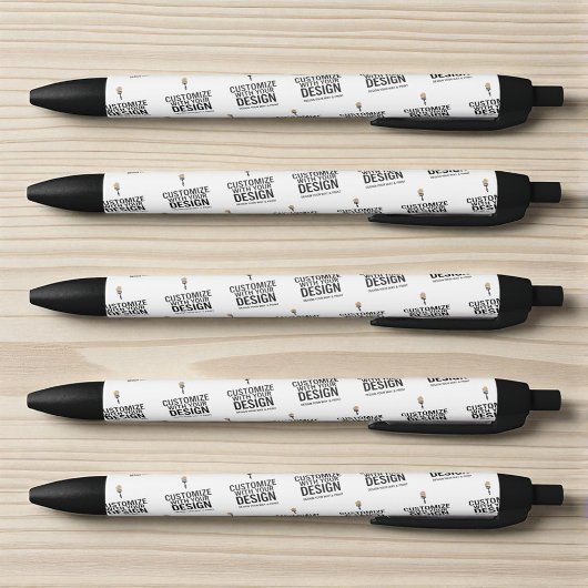 Stylo Noir Entreprise personnalisée Petite entreprise personn