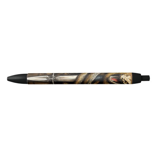 Stylo Noir Épée (Devant)