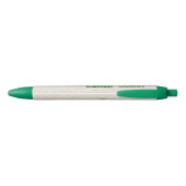 Stylo Noir Équipe Carotte Cool (Dos)