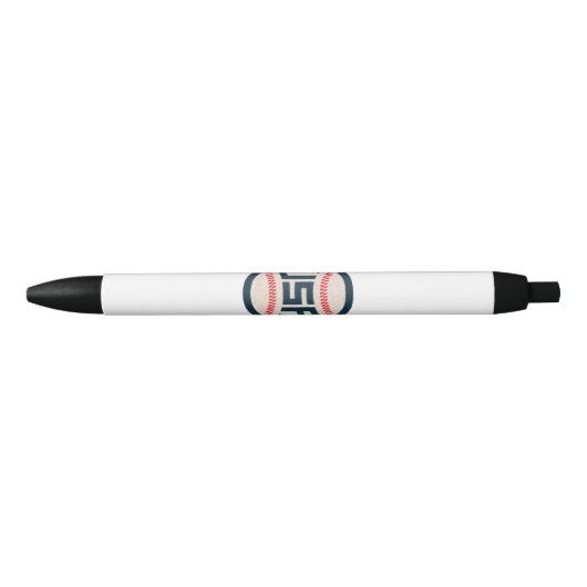 Stylo Noir Équipe de baseball USA (Devant)