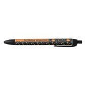 Stylo Noir Eric Carle | Halloween Polka Motif (Bas)