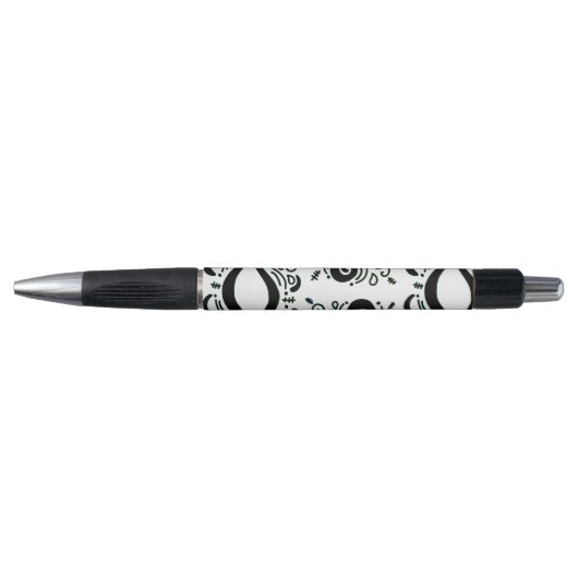 stylo noir et blanc (Devant)