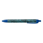 Stylo Noir Étincelles bleues (Bas)