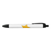 Stylo Noir Étoile jaune (Haut)
