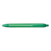 Stylo Noir étoiles jaunes en étoile sur vert (Dos)