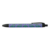 Stylo Noir Étoiles Roses (Haut)