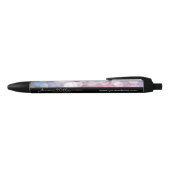 Stylo Noir Event Planner bokeh, scintillant, design tendance (Haut)