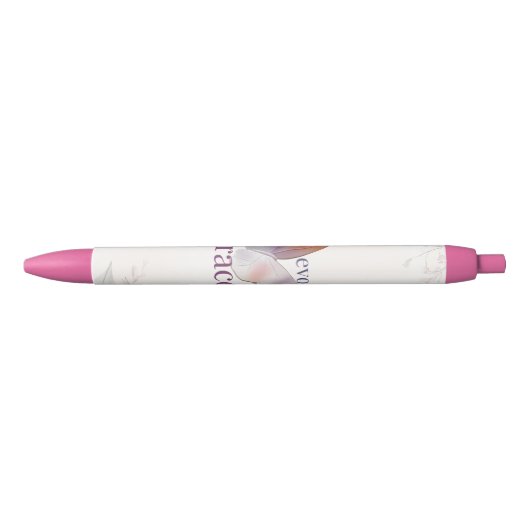 Stylo Noir Évoluer avec le thème de grâce (Devant)