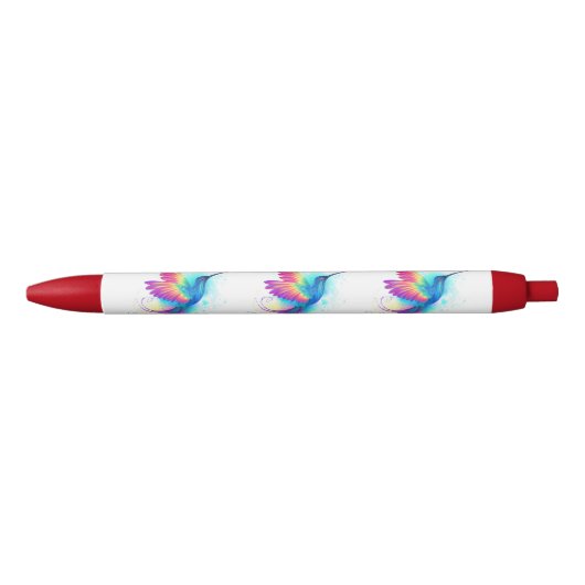 Stylo Noir Exotic Rainbow Hummingbird (Devant)