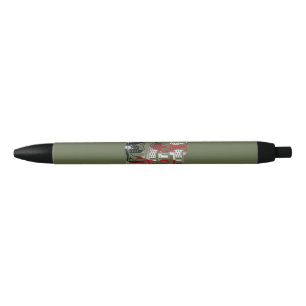 Stylo Noir Extraordinaire patriotique militaire unique