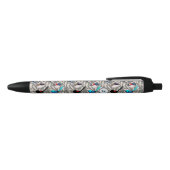 Stylo Noir Fairy Wrens (Haut)
