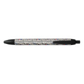 Stylo Noir Fairy Wrens (Dos)