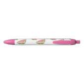 Stylo Noir Faisons quelques notes, Kawaii Watermelon Pen (Dos)