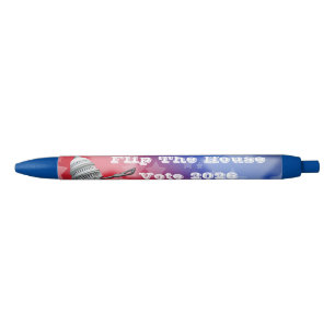 Stylo Noir Faisons voter la Chambre en bleu 2026
